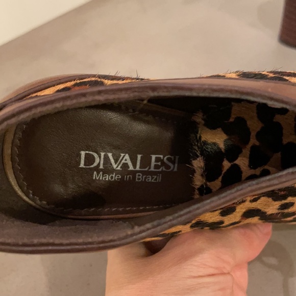 Devalesi Leopard Print Shoes - 8 - Picture 2 of 7